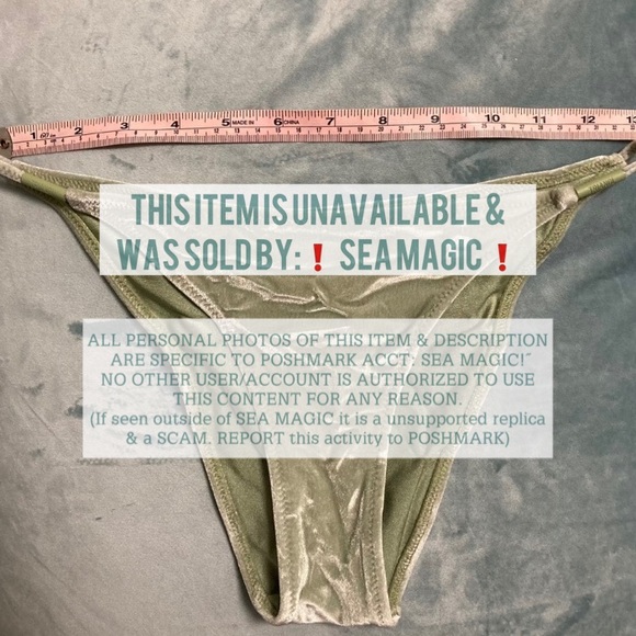 🌺 SOLD 🌺 Triangl Kiara Velvet Bikini Set - Picture 14 of 14